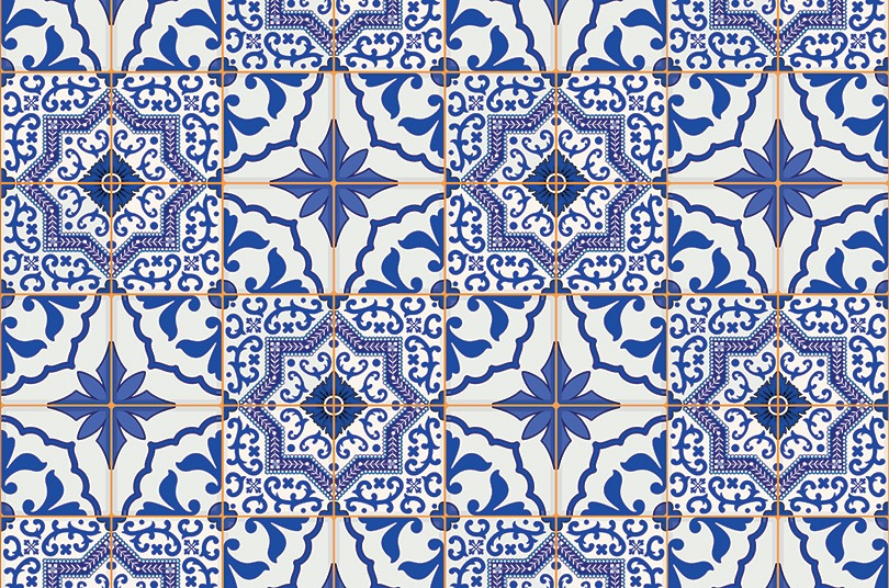 Papel Contact Azulejo Português