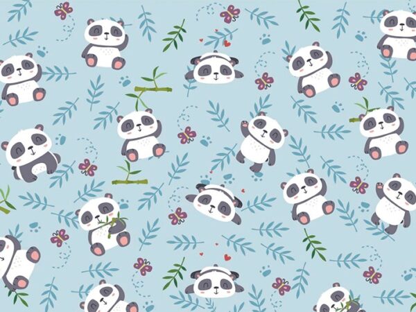 Papel Contact Infantil Pandas